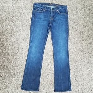 7 For All Mankind Bootcut Jeans 30 x 34